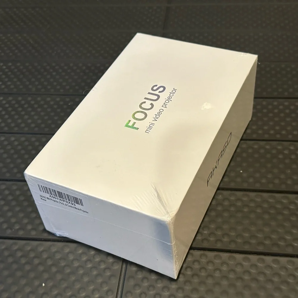 Akaso Focus mini video projector- new in box, factory sealed